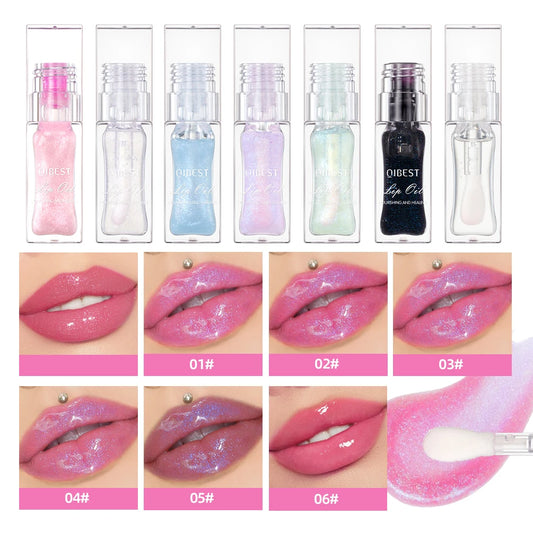 Transform Your Lips with QIBEST Color Changing Lip Oil – Hydrating, Shiny, and Irresistibly Glossy!