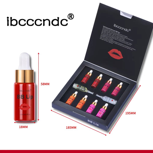 Transform Your Lips with the BB Lips Ampoule Serum Starter Set - Semi-Permanent Tinted Gloss for Lasting Moisture and Vibrant Color