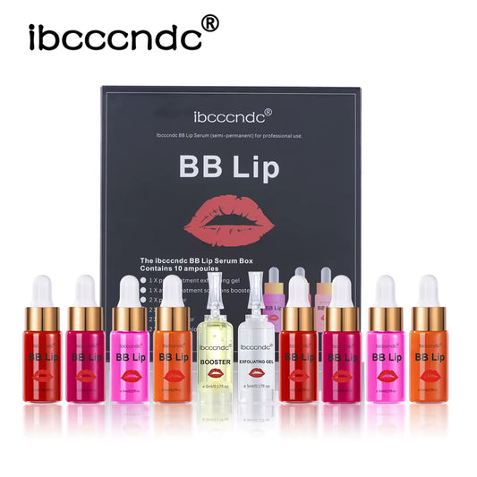 Transform Your Lips with the BB Lips Ampoule Serum Starter Set - Semi-Permanent Tinted Gloss for Lasting Moisture and Vibrant Color